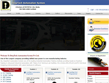 Tablet Screenshot of deeptechsystem.com